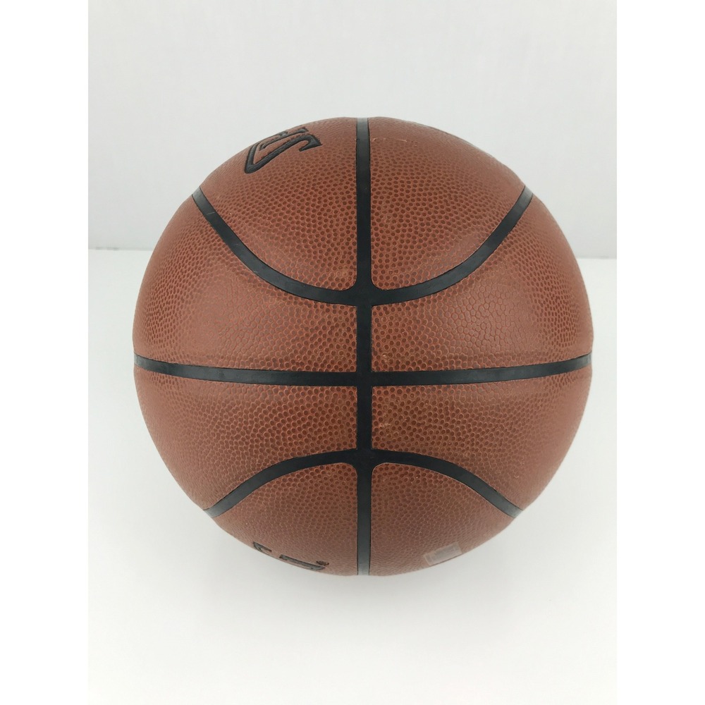 Spalding Basketball NBA All Conference Indoor/Outdoor Brown Leather Size 6 28.5" - Picture 6 of 7